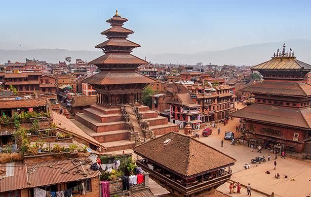 Discover the streets of Kathmandu in Nepal. Photo: Getty