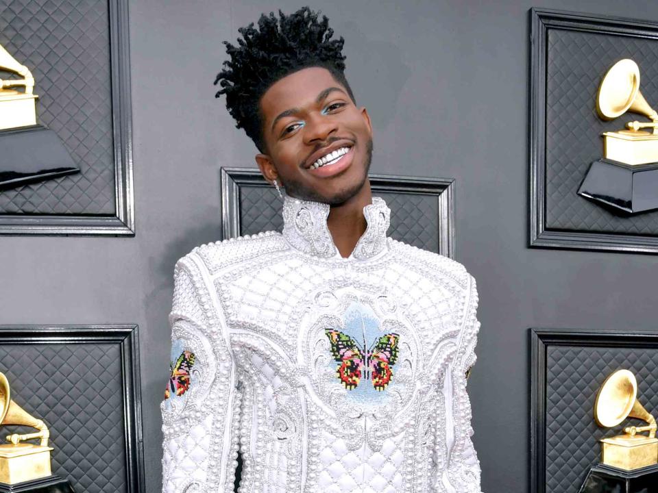 <p>Lester Cohen/Getty </p> Lil Nas X