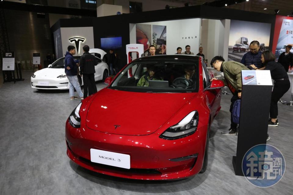 特斯拉靠Model 3熱銷，搶下豪華進口車第5名。