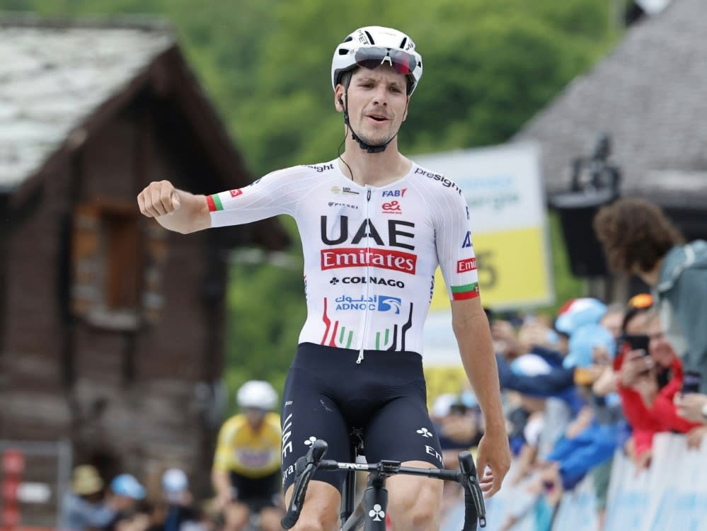 Joao Almeida siegte vor Adam Yates (IMAGO/Jan De Meuleneir)