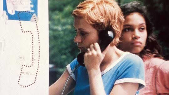 Chloë Sevigny and Rosario Dawson in 'Kids' (Miramax)