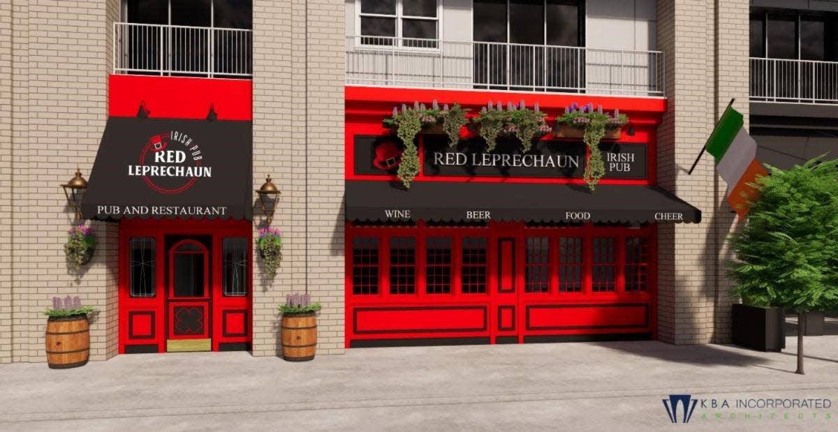 Red Leprechaun Irish Pub will open this summer at 20 West Freedom Way.