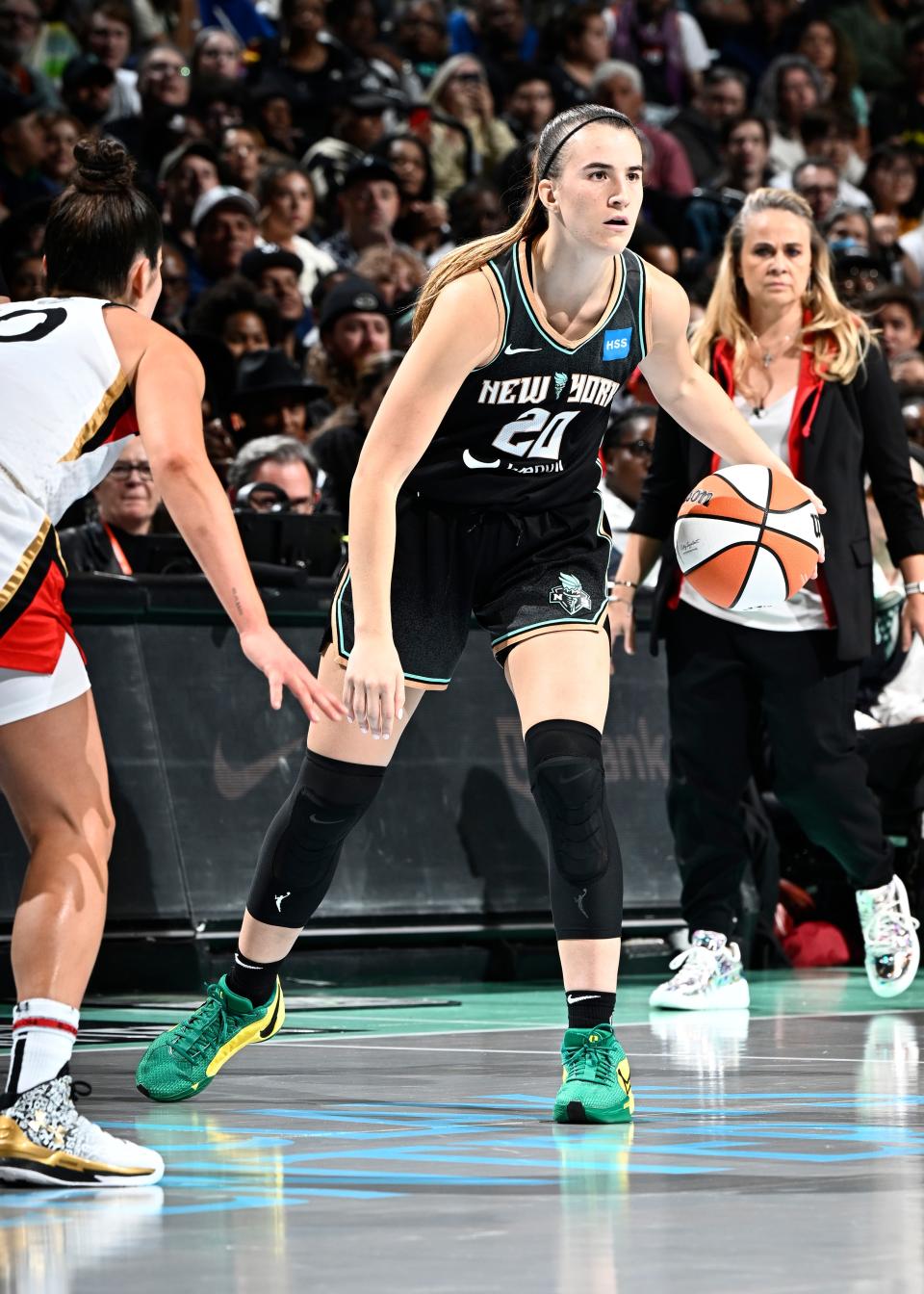 <h1 class="title">2023 WNBA Finals - Las Vegas Aces v New York Liberty</h1><cite class="credit">David Dow/Getty Images</cite>