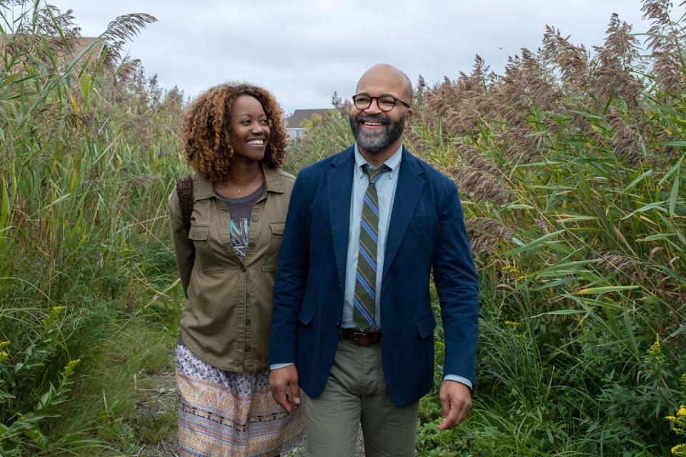 AMERICAN FICTION, from left: Erika Alexander, Jeffrey Wright, 2023. ph: Claire Folger / © MGM / Courtesy Everett Collection