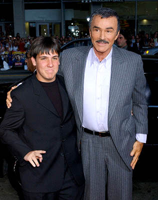 Burt Reynolds and son Quinton at the Hollywood premiere of Paramount Pictures' The Longest Yard