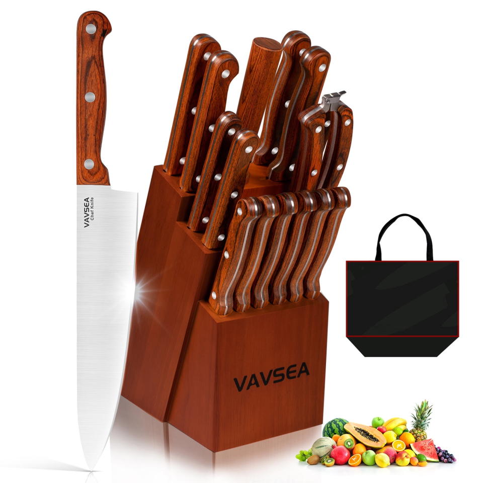 <p><a href="https://go.redirectingat.com?id=74968X1596630&url=https%3A%2F%2Fwww.walmart.com%2Fip%2FVAVSEA-Knife-Block-Set-16-Pieces-Kitchen-Knife-Set-with-Block-Stainless-Steel-Knife-Set-for-Best-Gift-Home%2F196221640&sref=https%3A%2F%2Fwww.housebeautiful.com%2Fshopping%2Fg38056141%2Fwalmart-black-friday-deals%2F" rel="nofollow noopener" target="_blank" data-ylk="slk:Shop Now;elm:context_link;itc:0;sec:content-canvas" class="link ">Shop Now</a></p><p>Knife Block Set</p><p>walmart.com</p><p>$49.99</p>