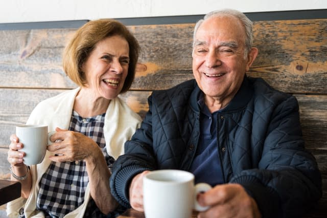 Smiling Senior Couple