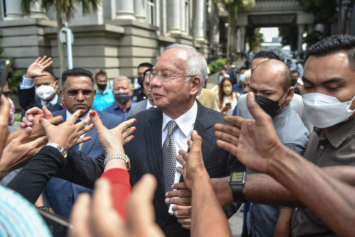 Former Malaysian Prime Minister Najib Razak. (Photo: Arif Kartono/AFP/Getty Images via Bloomberg)