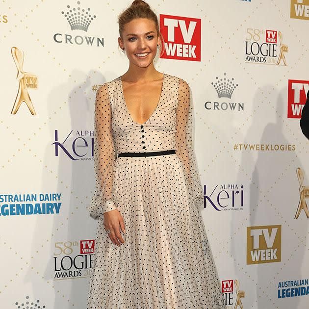 Sam Frost knows how to pick a winner! Source: Getty