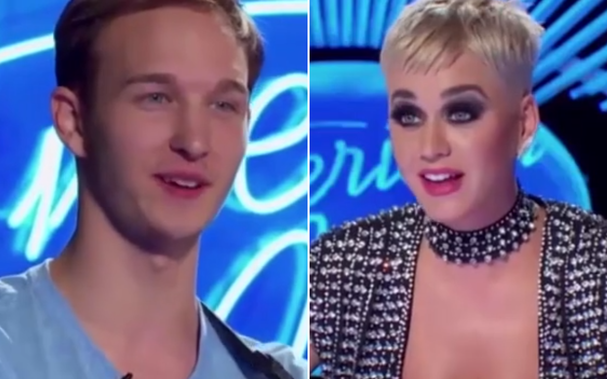 Katy Perry Kissed An American Idol Contestant And He Didnt Like It Yahoo Sports 5963