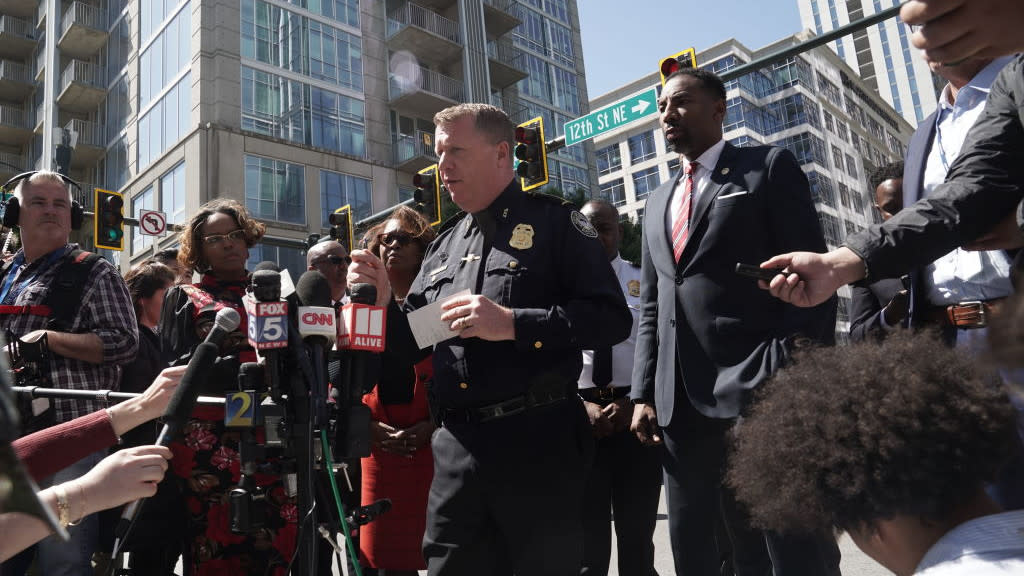 Atlanta hospital shooting press conference