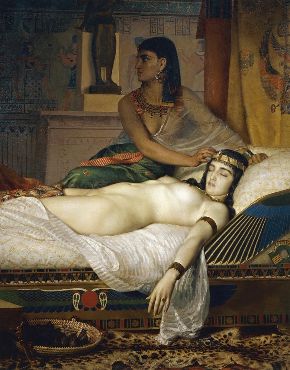 The Death of Cleopatra by Jean Andre Rixens (1874) (picture: Getty)Getty