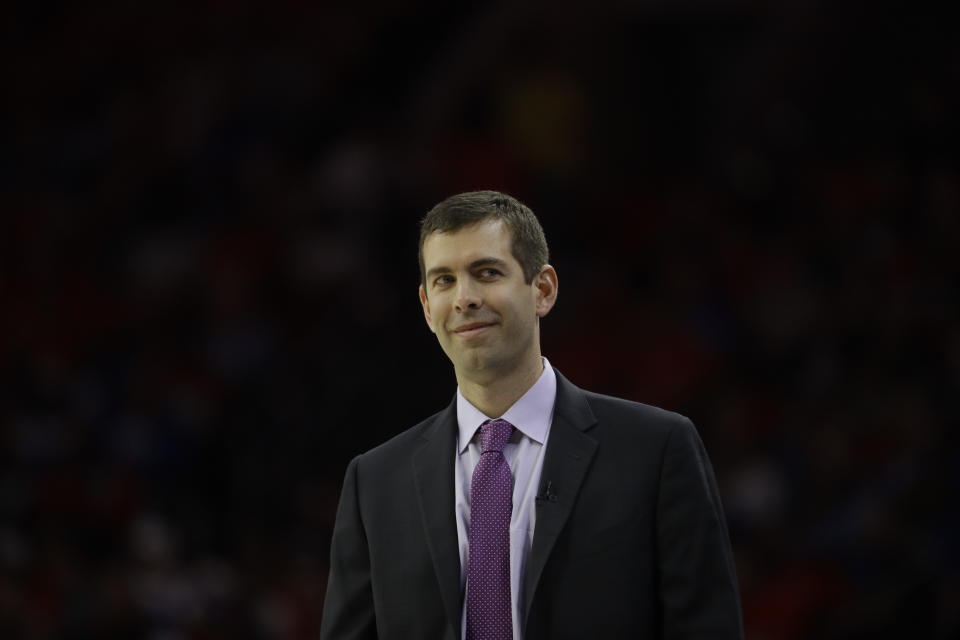 Celtics coach Brad Stevens took Butler to unprecedented heights. (AP)