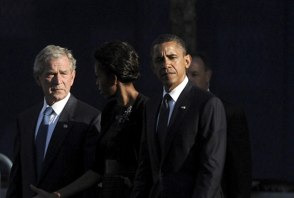 New York City Commemorates 10th Anniversary Of 9-11 Terror Attacks