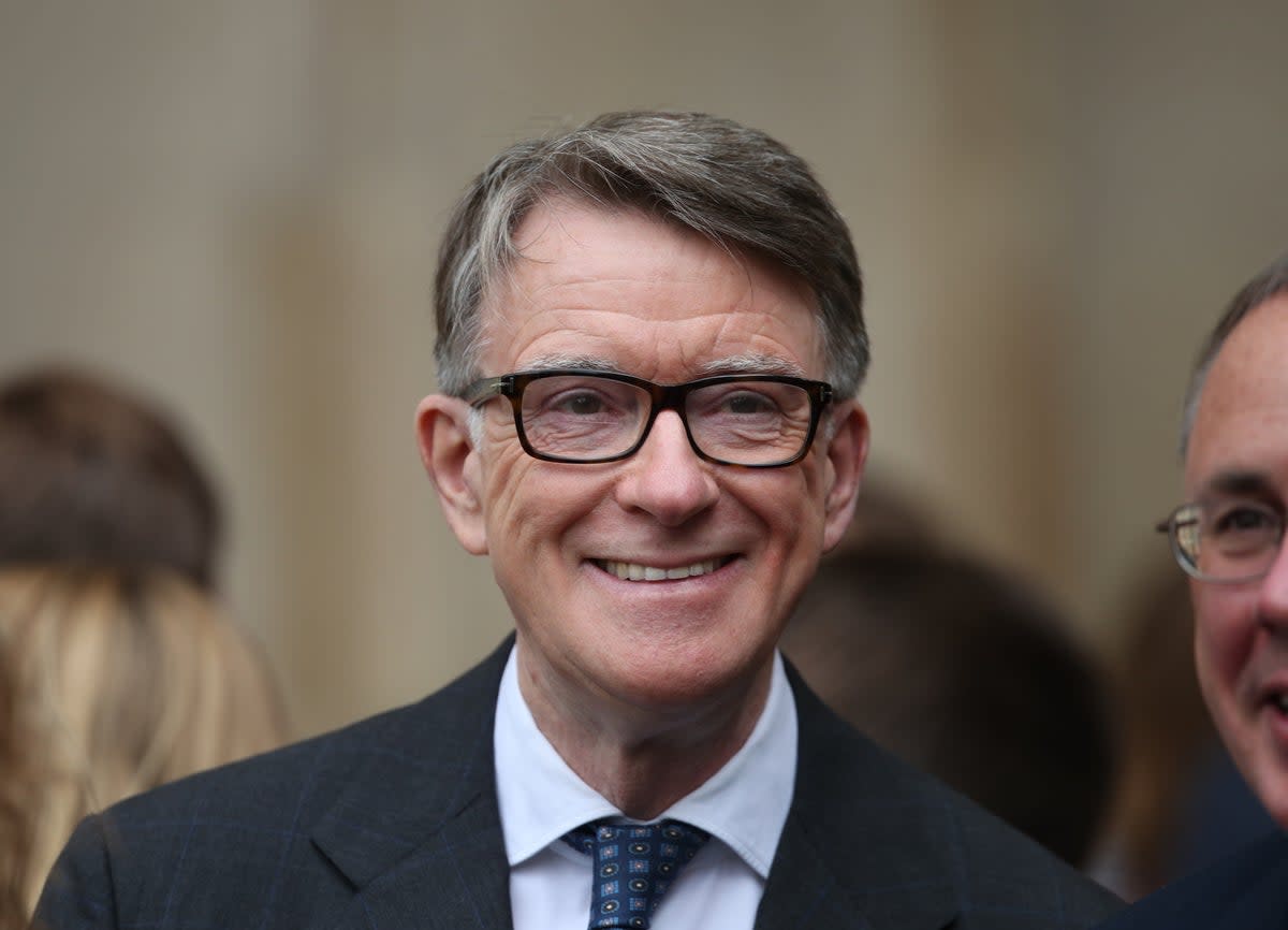 Lord Mandelson (Yui Mok/PA) (PA Archive)