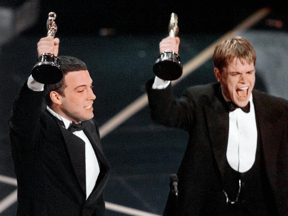Matt Damon and Ben Affleck Oscar