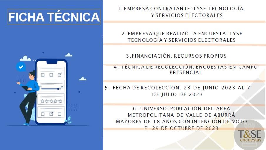 Ficha técnica encuesta por Medellín y Antioquia