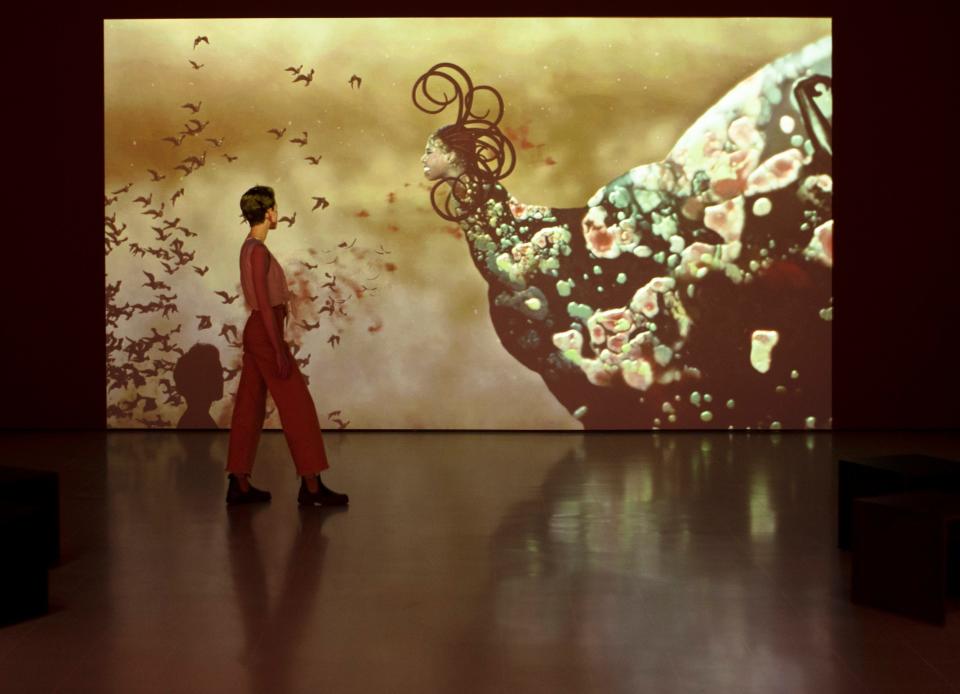 A piece by Wangechi Mutu - Geoff Pugh