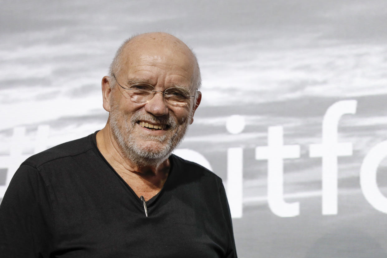 Peter Lindbergh during the Douglas X Peter Lindbergh campaign launch on May 30, 2018, in Berlin, Germany. (Photo: Isa Foltin via Getty Images)