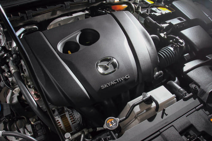 全新動力搭載Skyactiv-G 2.5升直列四缸自然進氣引擎，讓最大馬力來到191hp/6000rpm、最大扭力達26.3kgm/4000rpm，動力飽滿輸出線性，讓人感受到相當靈活流暢的性能表現。 版權所有/汽車視界