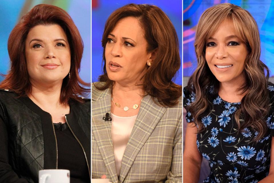 The View Ana Navarro; Kamala Harris; Sunny Hostin