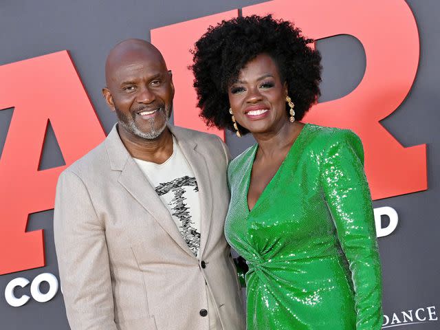 Axelle/Bauer-Griffin/FilmMagic Julius Tennon and Viola Davis at the world premiere of "Air"