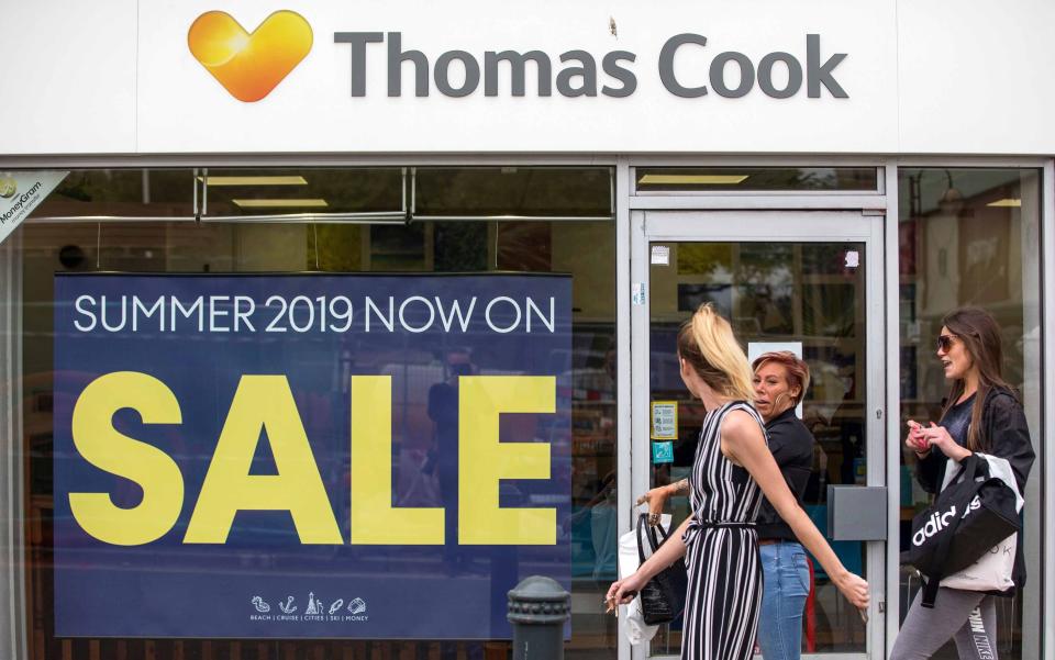 Thomas Cook has asked Easyjet to look into what happened - © 2019 Bloomberg Finance LP