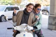 <p>Oh yeah, did we mention Sophie gave Emma a Vespa tour of Ottawa? For the ride of a lifetime, Grégoire Trudeau wore a mint green leather jacket, floral pants and blue mirrored sunglasses while Watson wore a cozy-looking turtleneck and jacket. <i>(Photo via <a href="https://www.facebook.com/emmawatson/photos/pcb.1379622412056645/1379609725391247/?type=3" rel="nofollow noopener" target="_blank" data-ylk="slk:Facebook/Emma Watson" class="link ">Facebook/Emma Watson</a>)</i></p>