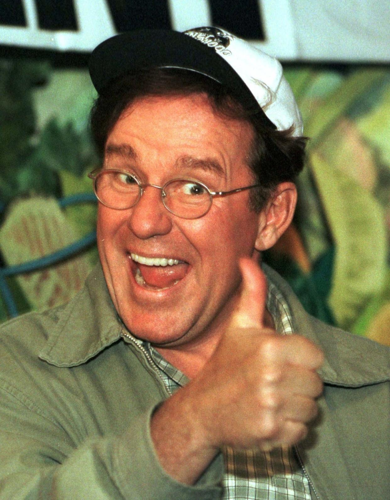 Brantford native Phil Hartman, who died in 1998, is being honoured this year with a mural on the outside of the Sanderson Centre for the Performing Arts. (Alan Singer/NBC/Associated Press - image credit)