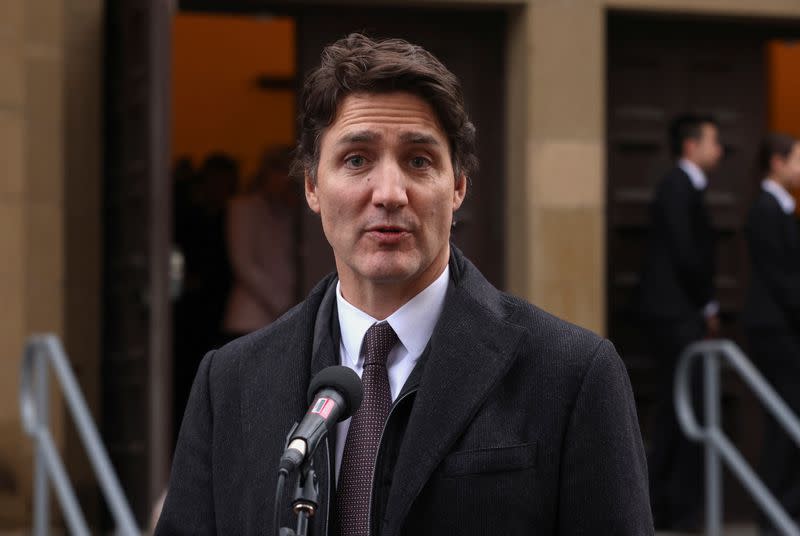 Trudeau attends state funeral for former federal NDP leader Broadbent in Ottawa