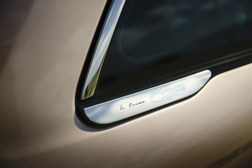 2024 fiat 500e exterior detail