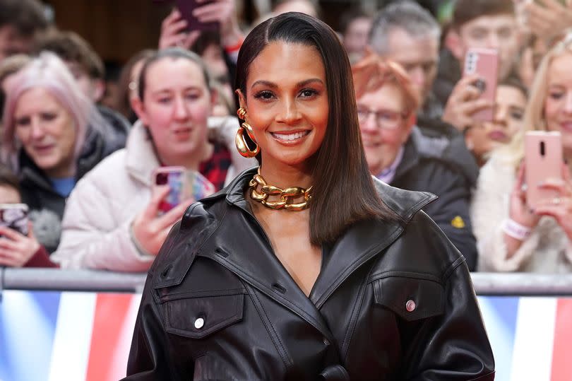 Alesha Dixon arrives for Britain’s Got Talent auditions held at The London Palladium, Soho (Ian West/PA)