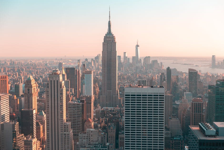 Foto Del Horizonte Del Empire State Building En La Ciudad De Nueva York