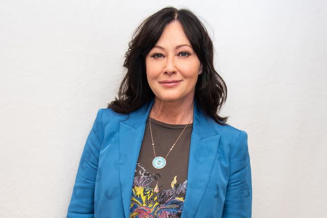 <p>Vera Anderson/WireImage</p> Shannen Doherty in Beverly Hills, California, on Aug. 8, 2019