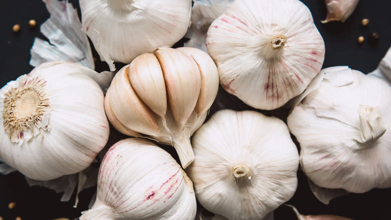 bulbs of garlic