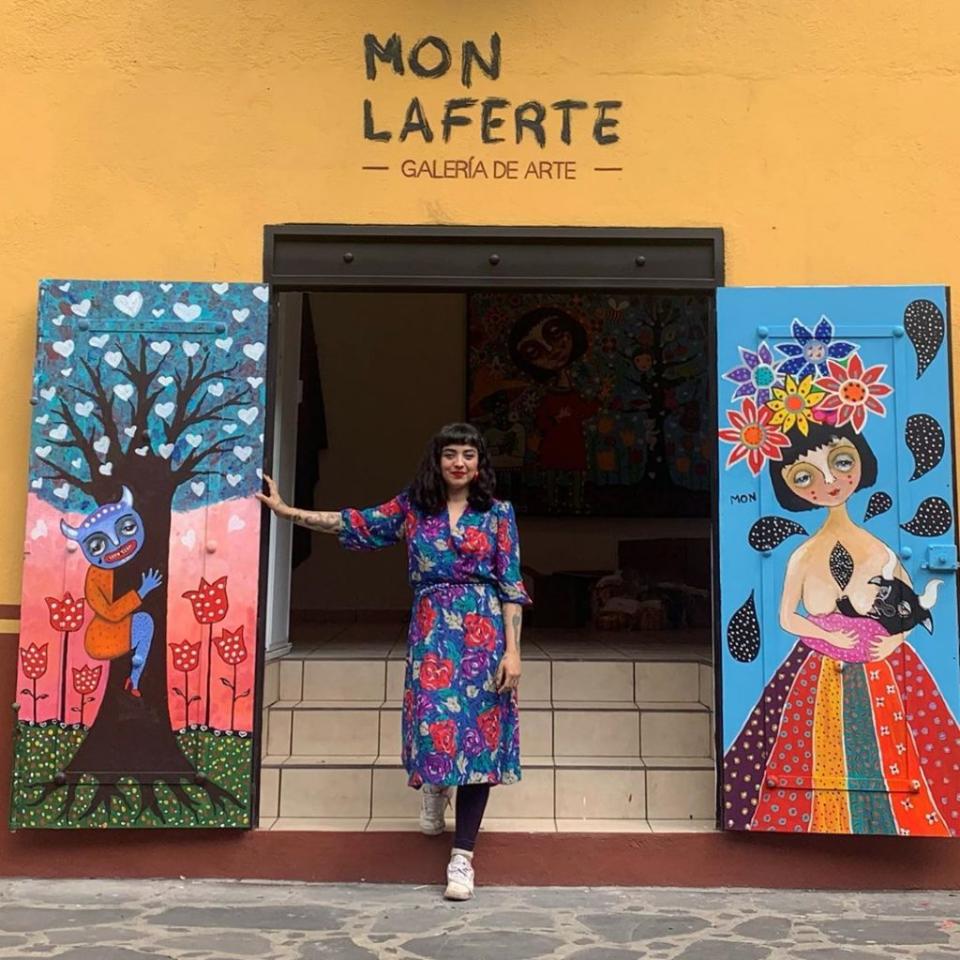 La galería de arte estará en Tepoztlán. Foto: IG @monlaferte