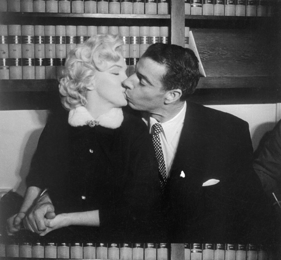 1954: Marilyn Monroe and Joe DiMaggio