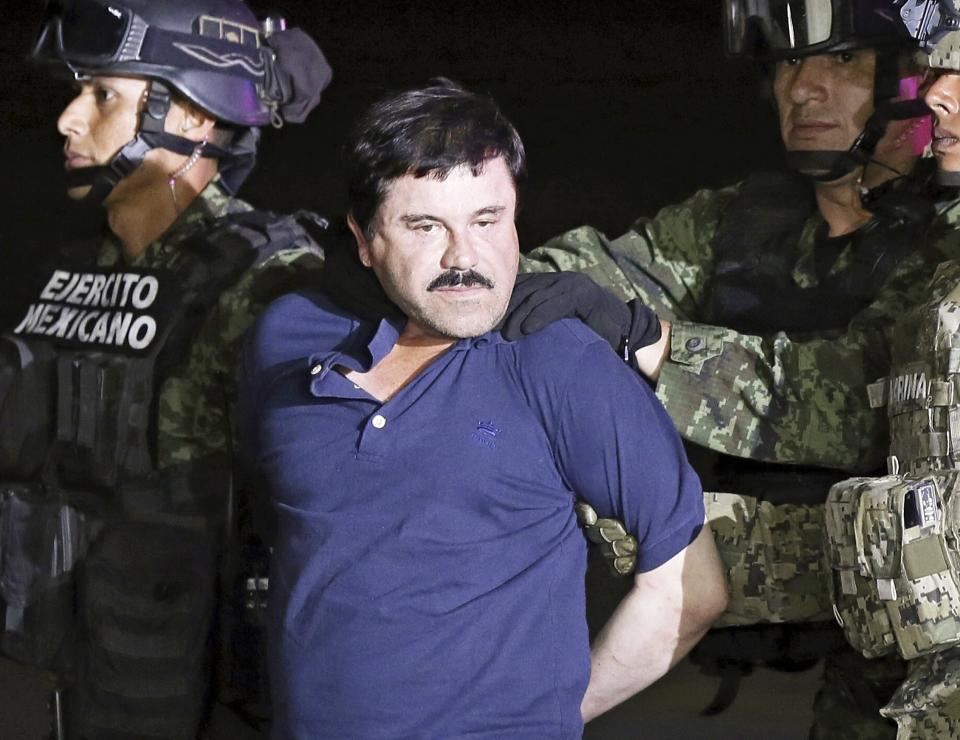 Joaquin “El Chapo” Guzman, the notorious Mexican drug lord found guilty of running a murderous criminal enterprise, has been taken to a top security jail after being sentenced to life plus 30 years in prison.A helicopter whisked the drug kingpin, who has twice escaped from Mexican prisons, to a supermax jail in Colorado just hours after his sentencing.El Chapo joins the “Unabomber” Ted Kaczynski, 9/11 conspirator Zacarias Moussaoui and Terry Nichols from the 1995 Oklahoma City bombing who are also housed in the USP Florence Admax.Typically, there is a gap between sentencing and allocation of prison place for guilty defendants. However, in light of Guzman’s history of jailbreaks, he was immediately taken to the high-security facility known as the “Alcatraz of the Rockies”.The 62-year-old drug lord had been protected in Mexico by an army of gangsters who were part of the notorious Sinaloa cartel he founded in 1989.Under Guzman, the Sinaloa cartel smuggled hundreds of thousands of tons of cocaine, heroin and marijuana to the US.It picked up where Colombia’s Pablo Escobar left off in dominating international narcotics trafficking, carrying out acts of intimidation, bribery, torture or execution as a matter of course.Guzman was first arrested in Guatemala in 1993, extradited to Mexico and sentenced to 20 years in prison.While inside, he bribed guards to ensure favourable conditions and was able to dispatch orders to his brother who was running the Sinaloa cartel in his absence.The crime boss even held lavish Christmas parties with his entire family in his cell and enjoyed conjugal visits with his mistress.In January 2001, Guzman escaped from the maximum-security Puente Grande prison in Jalisco, reportedly in a laundry basket.But according to Anabel Hernandez, one of Mexico’s leading writers on the mafia, he escaped in a police uniform with a police escort.Guzman evaded capture for 13 years despite a manhunt instigated by US and Mexican authorities bringing together the FBI, CIA, DEA and the Mexican army.The drug kingpin’s second prison escape came after he was arrested the Pacific beach resort of Mazatlan in Mexico in February 2014.Enrique Pena Nieto, the president of Mexico at the time, refused to transfer him to US custody, saying: “It would be unforgivable for the government not to take the precautions to ensure that what happened last time would not be repeated.”But in July 2015, he escaped again through a tunnel running 30ft beneath the Toluca prison showers to a house under construction a mile away.It was widely reported at the time that Guzman used a specially-adapted motorcycle mounted on a rail to ride through the tunnel, which was also equipped with lighting and ventilation.But during El Chapo’s trial, it emerged that the motorcycle was driven by his wife’s brother and the vehicle was towed by a pulley system.The drug lord was finally rearrested in January 2016 after a shoot-out in the Mexican city of Los Mochis.He was then extradited to the US last January where he pleaded “not guilty” to a 17-count indictment.El Chapo was subject to extreme security measures in an effort to prevent a repeat of his notorious jailbreaks in Mexico.He was put in solitary confinement in a high-security wing of the Manhattan jail that has housed terrorists and mobsters. Guzman has lodged frequent complaints about the conditions of his detention in the US, describing it as “torture”.“I drink unsanitary water, no air or sunlight, and the air pumped in makes my ears and throat hurt,” he said at his sentencing. “This has been psychological, emotional and mental torture 24 hours a day.” Additional reporting by AP