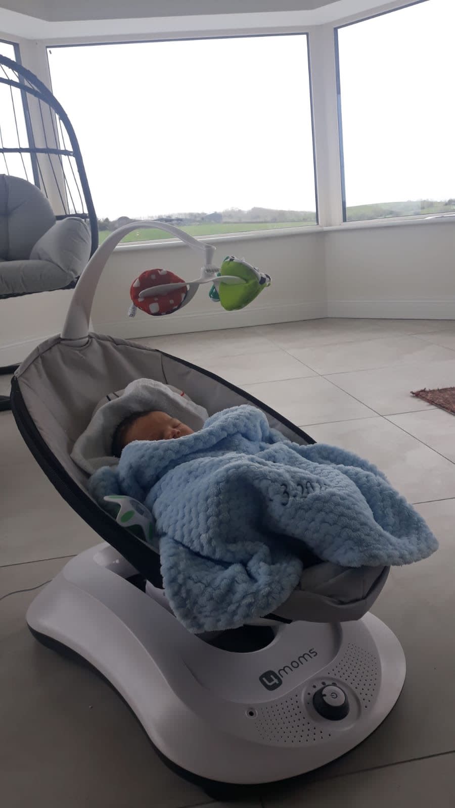 Baby Faolán is 'doing great' says aunty Emma. Photo: Twitter/emmabethgall.