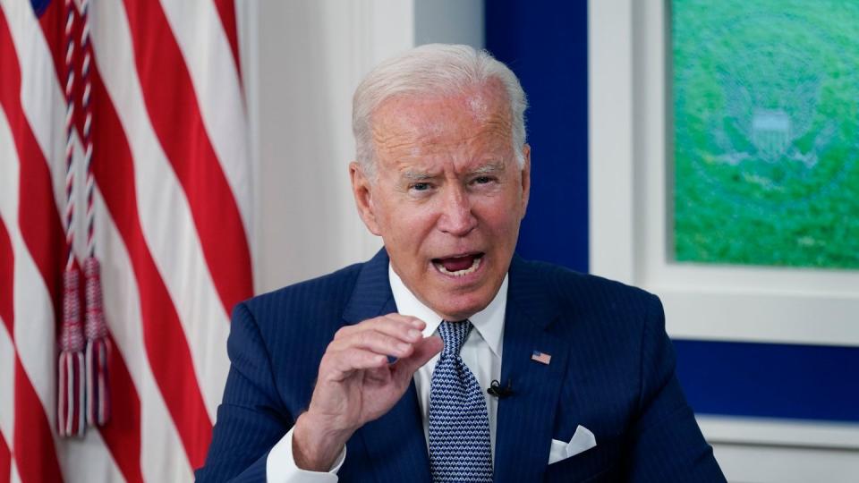 US-Präsident Joe Biden: «Um die Pandemie hier zu besiegen, müssen wir sie überall besiegen.»