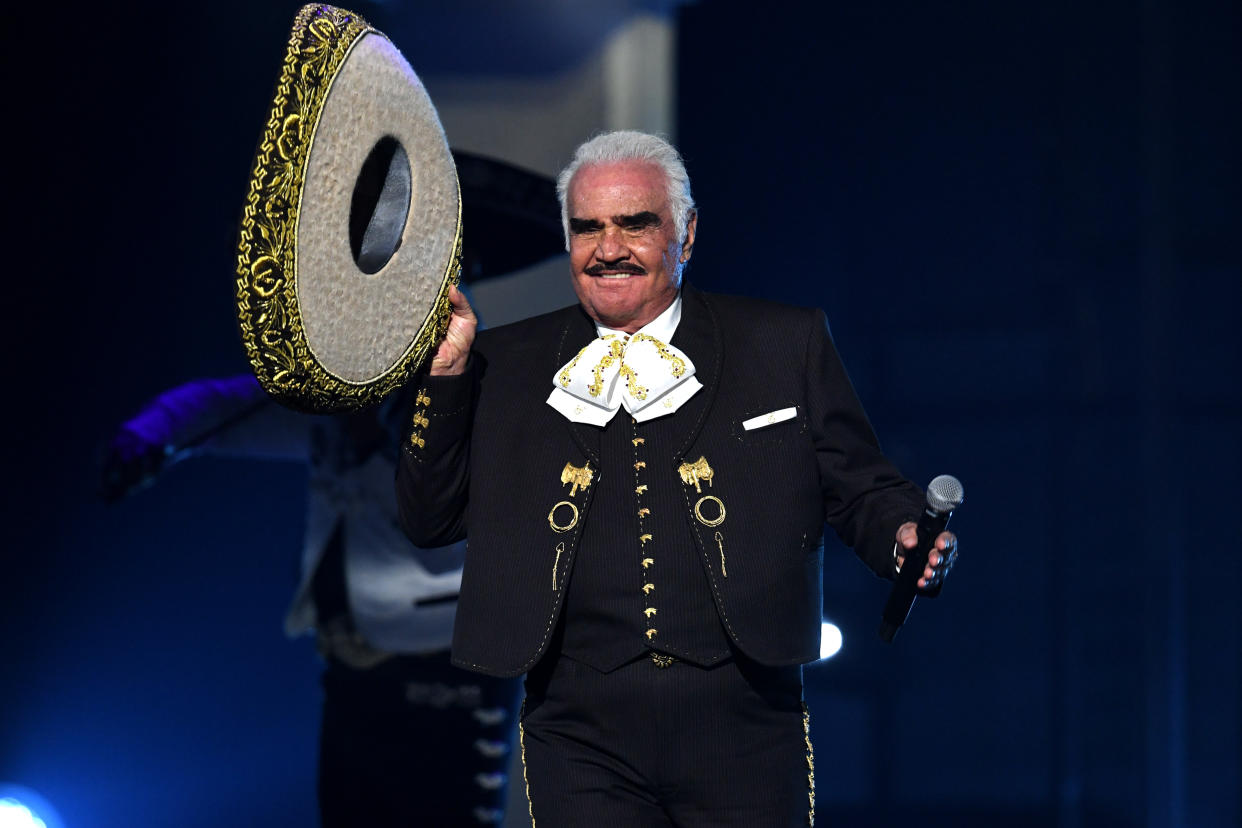 Vicente Fernández durante 20th annual Latin GRAMMY Awards en MGM Grand Garden Arena 2019 en Las Vegas, Nevada. (Photo by Kevin Winter/Getty Images for LARAS)