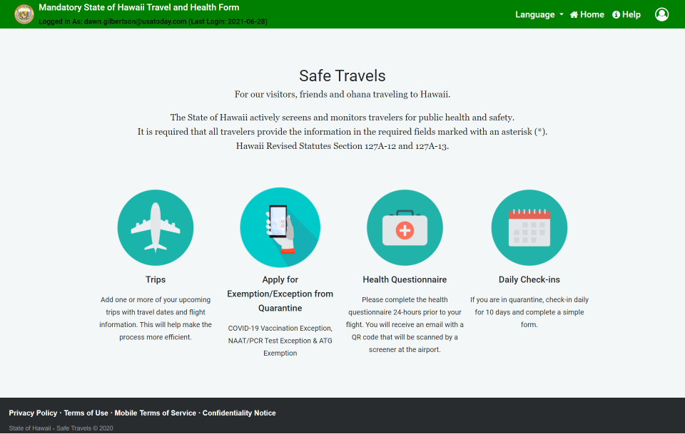 Travelers flying to Hawaii must meet several entry requirements if they want to avoid the state's mandatory 10-day quarantine during the pandemic.