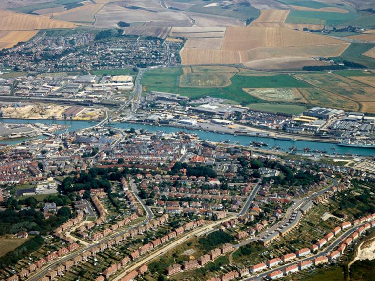 Britain from above: Historical aerial photos show the changing face of the country since 1947