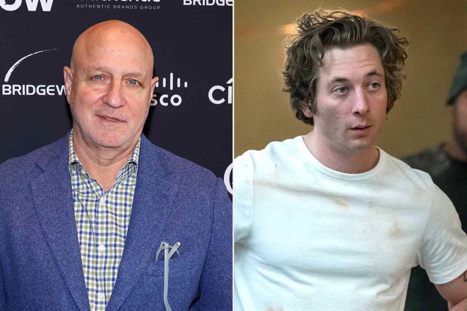 <p>Rob Kim/Getty; Chuck Hodes / FX on Hulu / Courtesy Everett Collection</p> Tom Colicchio talks about the accuracy of 