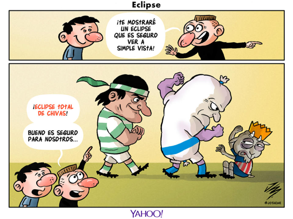 Deportoons: Eclipse total de Chivas