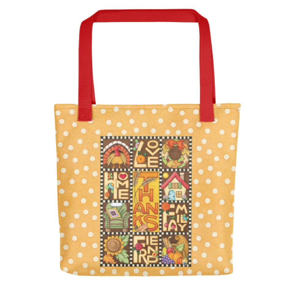 <p><a href="https://maryengelbreit.com/products/thanksgiving-love-home-family-friend-tote-bag?variant=31049448030319¤cy=USD&gclid=CjwKCAjwtuOlBhBREiwA7agf1oTYnfVZZzfDm8hHvDb00wUEef_hPrmUy176lkYiZpA2wbLeYbXPBhoCxc4QAvD_BwE" rel="nofollow noopener" target="_blank" data-ylk="slk:Shop Now;elm:context_link;itc:0;sec:content-canvas" class="link ">Shop Now</a></p><p>Mary Engelbreit Thanksgiving Tote Bag</p><p>maryengelbreit.com</p><p>$34.99</p>