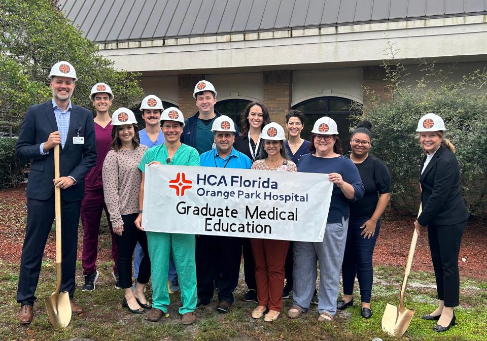 HCA Florida Orange Park Hospital recently broke ground on a $3 million simulation center for the facility's graduate medical education program.