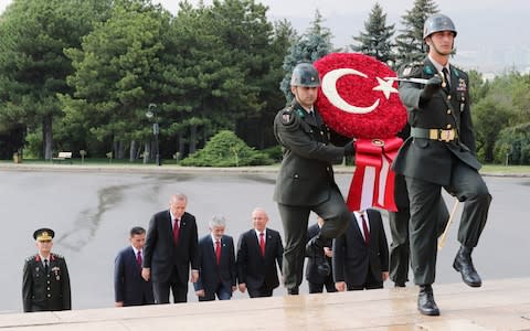 Mr Erdogan has ruled Turkey for 15 years - Credit: AFP PHOTO / TURKISH PRESIDENT OFFICE/ KAYHAN OZER