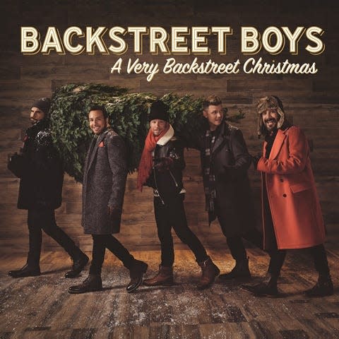The Backstreet Boys' first-ever Christmas album features covers of songs including "Last Christmas" and "Same Old Lang Syne.'
