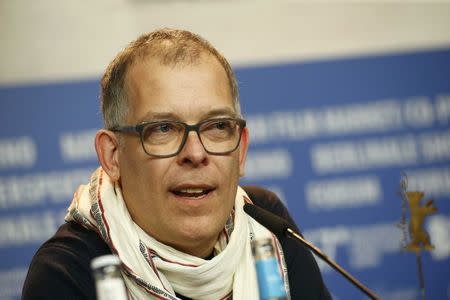 Producer Stephan Krumbiegel attends a news conference to promote the movie 'Beuys' at the 67th Berlinale International Film Festival in Berlin, Germany, February 14, 2017. REUTERS/Axel Schmidt